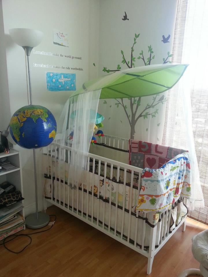 must have list: paracolpi e lettino con foglia