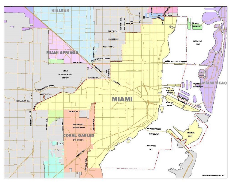 Miami city limits